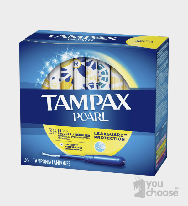 Procter & Gamble Tampax Pearl Tampons Regular Absorbency