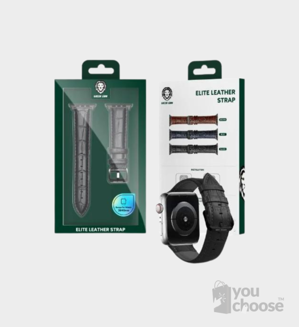 Green Lion Elite Leather Strap